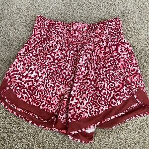 Athleta Mesh Racer Run High Rise 3" Short